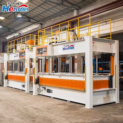 160T 8-Layer Hot Press Machine for Thailand Wood Veneer Panel Production
