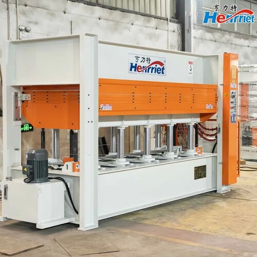 3-Layer 50 Ton Hot Press for Turkish Wooden Door & Composite Panel Factory