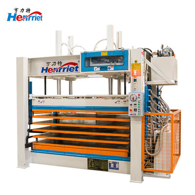 kopen 8 Laags Houtfineer Persmachine 100T Warmtepers Voor Spaanplaat online vervaardiging