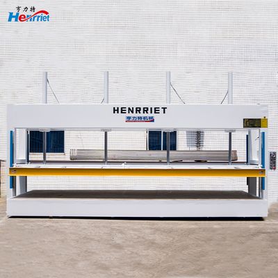 comprar Máquina de prensado en frío de madera contrachapada de 5,5 kW 380 V, máquina de prensado en frío de madera 50T Fabricación en línea