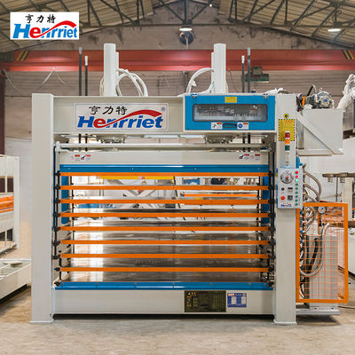 comprar Máquina de Prensa Térmica para Madeira 50T 8 Camadas 380V Fabricação em linha