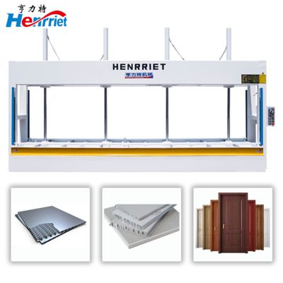 satın al 50T / 80T / 100T Melamin Pres Makinesi 5.5Kw Yonga Levha Pres Makinesi Çevrimiçi üretim