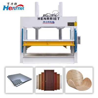 comprar Máquina de doblado de madera contrachapada de cuatro cilindros, máquina de prensado en frío de 100T para madera contrachapada Fabricación en línea