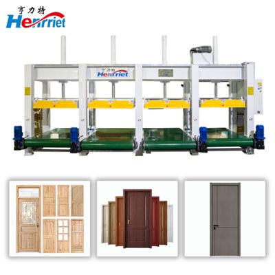 comprare Pressa per porte in legno da 5,5 kW, macchina per pressare pannelli sandwich personalizzata fabbricazione online