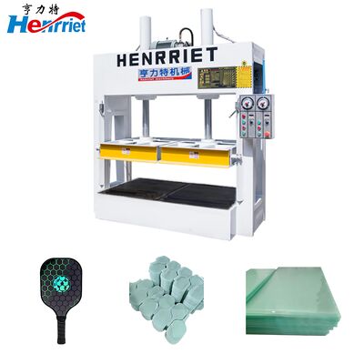 comprar Máquina de Prensa Fria Industrial de Dois Estágios 50T Máquina de Prensa para Compensados 4KW Fabricação em linha