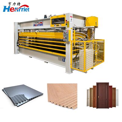 Mua Máy ép nóng dán veneer 4 lớp 160T Máy ép nhiệt thủy lực cho tấm panel sandwich sản xuất trực tuyến