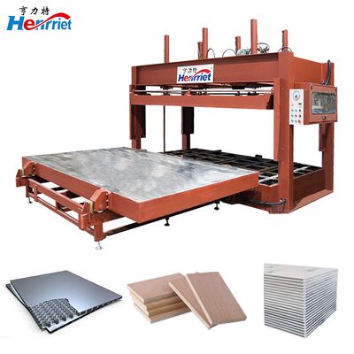 Beli Aluminium Honeycomb Board Plywood buatan dengan Track Sliding Table Mesin Cold Press pembuatan online