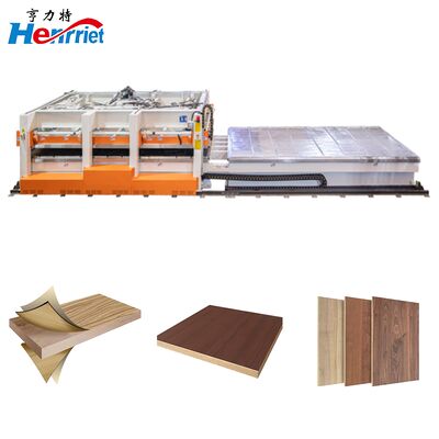 comprar Pressão a quente de movimento automática de 100T para painéis de parede decorativos laminados Fabricação em linha