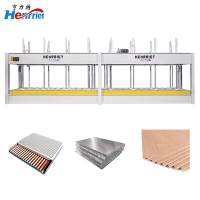 comprar Personalizar 30T 16 cilindros de prensa fría de 2 etapas para la fábrica de puertas de madera de aluminio médico puertas de acero inoxidable Fabricación en línea