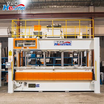 Beli Mesin press panas 6 lapis 160T untuk memproduksi panel sarang lebah aluminium dan panel paduan aluminium di pabrik konstruksi pembuatan online