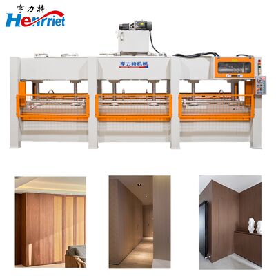 Buy Production of wooden decorative honeycomb composite furniture decorative panels 100 ton extended hot press machine online manufacture