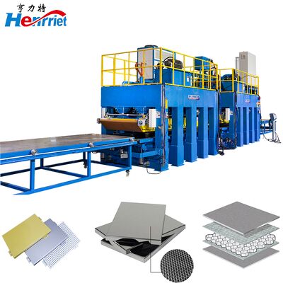 Buy 1000T three-dimensional cold and hot press production line for producing aluminum buckle honeycomb plates online manufacture
