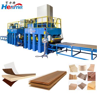 comprar 1000T línea de producción de la máquina de prensa de madera contrachapada en frío y caliente tridimensional para la producción de melamina-mdf-board Fabricación en línea