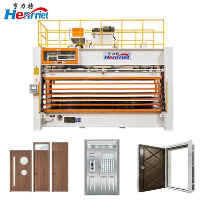 Mua Máy ép sáu lớp 160T với tấm làm việc 4000mmX1450mm cho cửa kho gỗ sản xuất trực tuyến