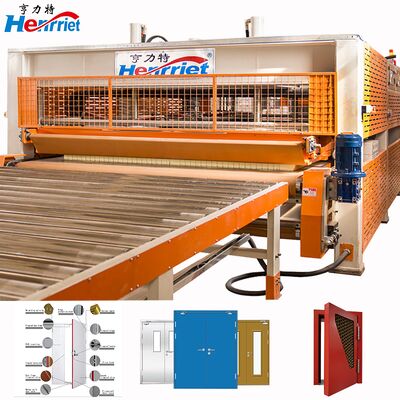 شراء 80T ضغط أقصى واحد طبقة آلة الصحافة الساخنة مع 4600mm * 2650mm لوحة العمل لأبواب الفولاذ الخشبي المطلي تصنيع عبر الإنترنت