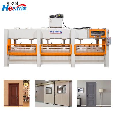 kaufen 100T Druck-Hotpressmaschine für Aluminiumlegiertüren mit 6500*1300mm Arbeitsplatte Online-Herstellung