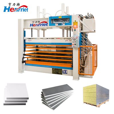 kupować 8-warstwowy laminator przemysłowy o maksymalnym ciśnieniu 50 T i rozmiarze płyt roboczych 2500*1300*42 mm produkcja online