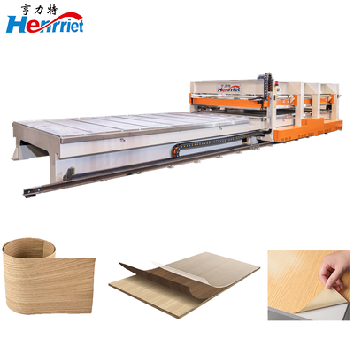 acheter Machine de laminage à pression chaude à deux stations avec taille de plaque de 5200 mm x 2800 mm et pression maximale de 100 T pour panneaux composites en placage de bois fabrication en ligne
