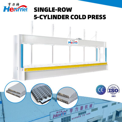 buy 75T Max Pressure Five-Cylinder Hydraulic Cold Press Machine with 8000x1500mm Work Platen and Multi-Cylinder Synchronous for Aluminum Honeycomb Composite Board ManufacturingSystem online manufacture