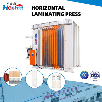 buy 200T Maximum Pressure 10-Layer Horizontal Laminating Press with Electric Heating for Multi-Layer Bonding online manufacture