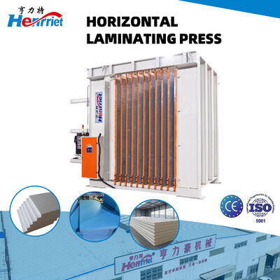 buy 10-Layer 200T Maximum Pressure Electric Heating Horizontal Laminating Press for Foam Boards online manufacture