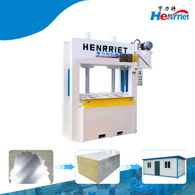 buy Industrial 80T Maximum Pressure Hydraulic Cold Press Machine with 7.5KW Hydraulic System and Two Cylinder Pressing Structure for Sandwich Panels online manufacture