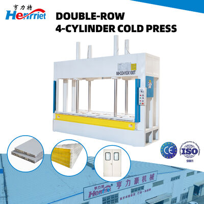 mua Máy ép lạnh thủy lực hai hàng bốn xi-lanh với áp suất tối đa 100T để chế biến bảng tổng hợp sản xuất trực tuyến