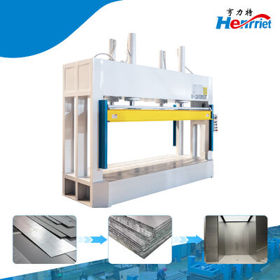 membeli Mesin Press Dingin Panel Komposit Sarang Lebah Tekanan Maksimum 100 Ton dengan Meja Kerja 2500×1500mm dan Penekanan Hidrolik Empat Silinder pembuatan online