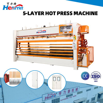 mua Máy ép nóng thủy lực 5 lớp với áp suất tối đa 160 tấn và sưởi ấm lưu thông dầu nhiệt sản xuất trực tuyến