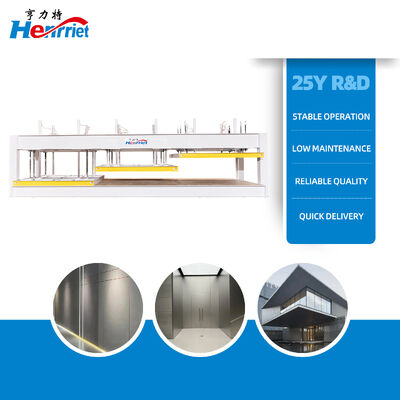 buy 3-Section Long Bed Hydraulic Cold Press Machine with 50 Tons Maximum Pressure and 2200mm Processing Width for Honeycomb Panels online manufacture