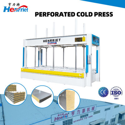 buy 50 Tons Maximum Pressure Hydraulic Cold Press Machine with 4500mm × 2500mm Workbench and Perforated Worktable for Heating Rods online manufacture