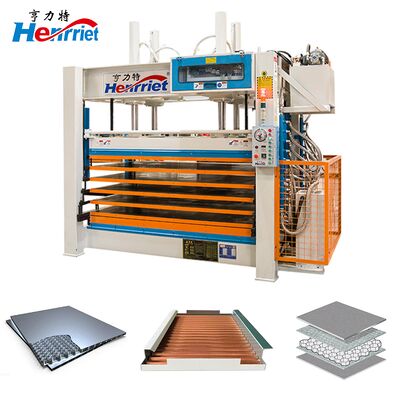 50T Wood Heat Press Machine 8 Layer Veneer Press Machine 380V