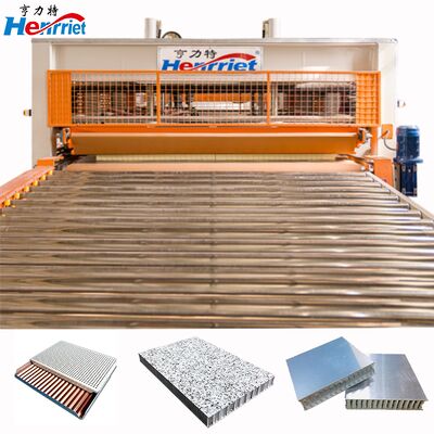 80T Automatic conveyor line for hot press machines producing aluminum honeycomb aluminum-plastic veneers buckle panels