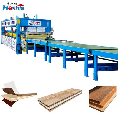 The factory produces automatic conveyor hot press machines for wooden decorative honeycomb panels technological boards