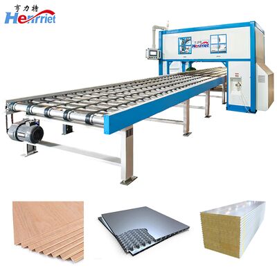 Customized integrated automatic glue sprayer machine for producing wooden door clean panels in building materials companies