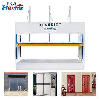 60T three cylinder synchronous cold press machine door industry fireproof door soundproof door pressed and finalized