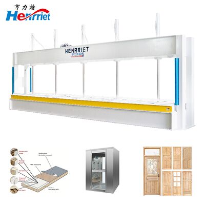 5-Cylinder 75T Max Pressure Cold Press Machine for Soundproof Door Production