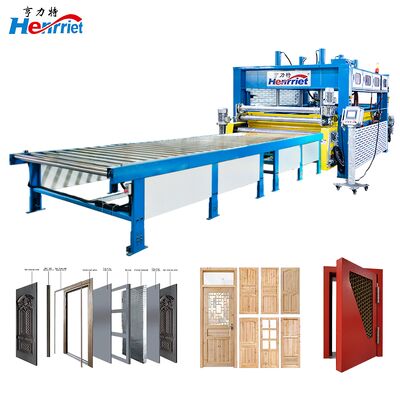 Customized Automatic Conveyor Hot Press Production Line with 50T Maximum Pressure and 3500mm*1800mm Workbench for Art Doors
