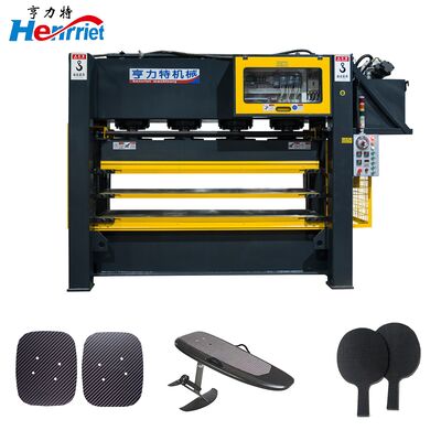 300T Maximum Pressure 2-Layer Hydraulic Press Machine for Carbon Fiber Shaping and Composite Curing