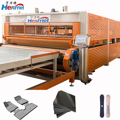 80T Maximum Pressure Single-Layer Automatic Conveying Hot Press Machine with 4600mm*2650mm Work Platen for Carbon Fiber Board