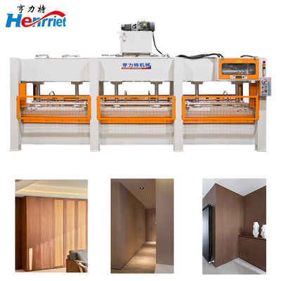 100 Ton Extended Hot Press Machine for Precision Lamination of Veneer Overlay and Wood Core Panels