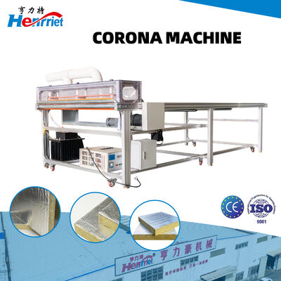 Industrial Flat-bed Corona Treatment Equipment with Adjustable Power and 6kw Maximum Power for Surface Activation of Aluminum Foil Panels