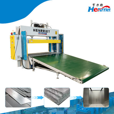 Hydraulic Cold Press Machine with 2500mm*1400mm Pressure Plate and 20T Maximum Pressure for Honeycomb Panel Lamination