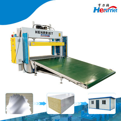 Hydraulic Cold Press with 20T Maximum Pressure and 2500mm Processing Length for Sandwich Panel Press with Integrated Conveyor System