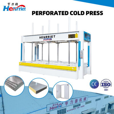 50 Tons Maximum Pressure Hydraulic Cold Press Machine with 4500mm*2500mm Perforated Worktable for Heating Rods