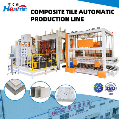 8-Layer Automatic Hot Press Machine with 30 Ton Bonding Pressure and 1500mm × 3000mm Pressure Plate for Ceramic Tile Composite Panels