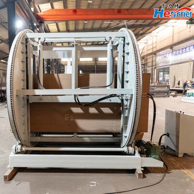 Fully Automatic 180° Rotary Flipping Panel Turner for 3200×700mm Sheets with 3-4 Cycles Per Minute Efficiency