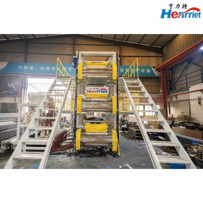 3-Layer Auto Feeding Hot Press Machine with 30 Ton Maximum Pressure for Sandwich Board Production
